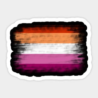 Lesbian Flag Sticker